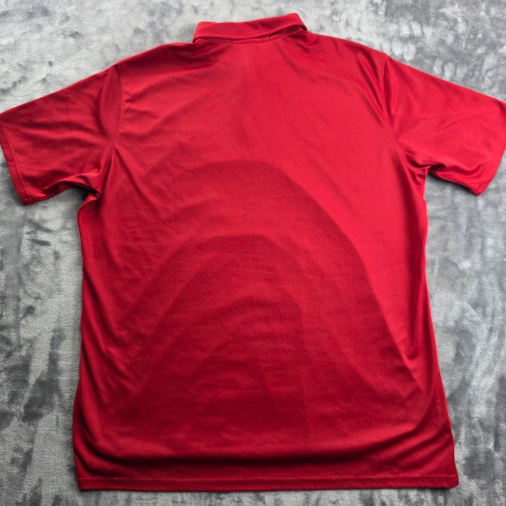 Subseventy Polo Shirt Mens XL Red Short Sleeve Performance Golf Top 70 Logo - Picture 5 of 10